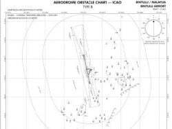 WBGB Aerodrome Obstacles Chart - ICAO Type B