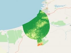 WBGB Digital Terrain Model